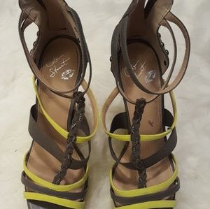 Beautiful wedge shoes